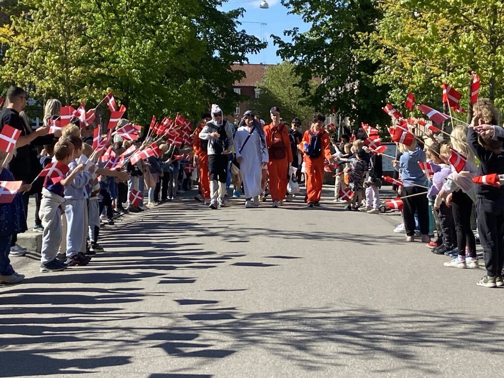 Traditionen tro tog 0.klasserne tog imod de store