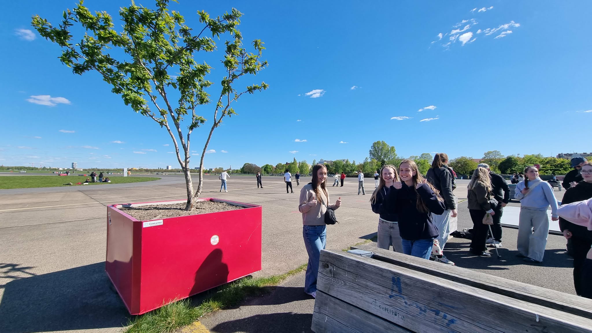 Den tidligere Tempelhof-lufthavn